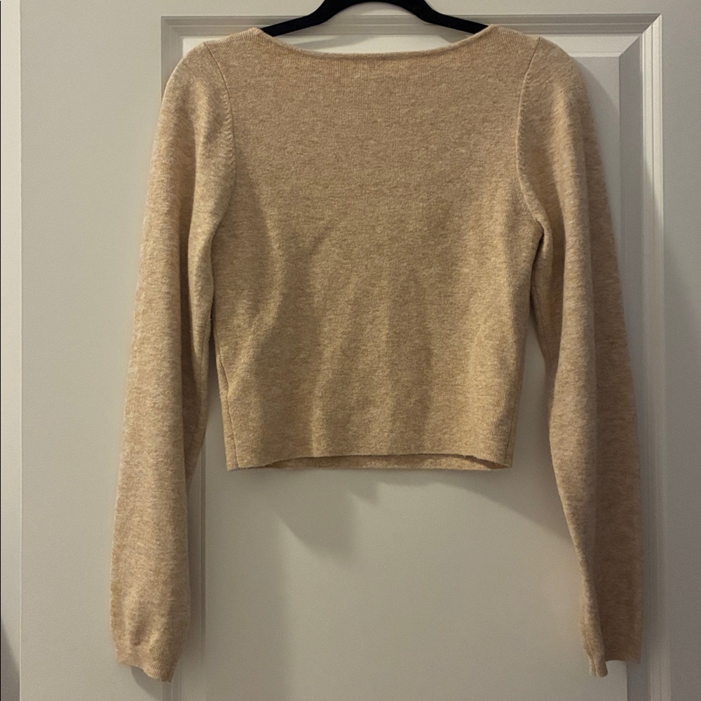 Wilfred Size XL Greer Sweetheart Neckline Sweater - Picture 5 of 8